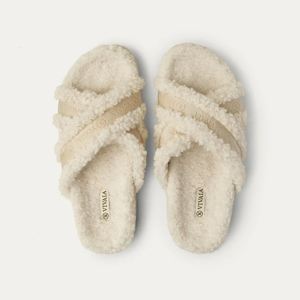 VIVAIA‎ Square-Toe Loafers Black | NWT - EU 38 / US 7–7.5 + FREE Slippers